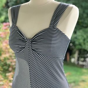 NWT Max studio blue and white maxi dress